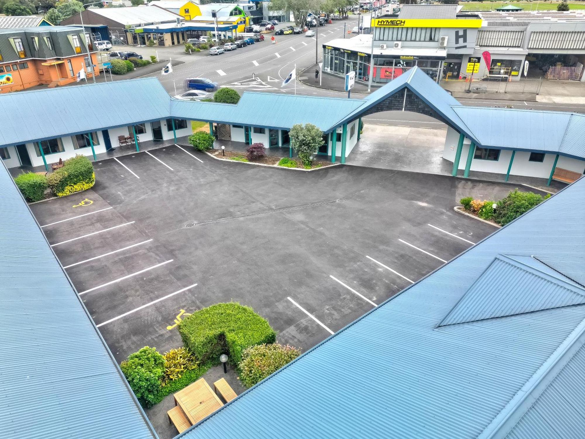 Asure Cooks Gardens Motor Lodge Whanganui Exterior photo