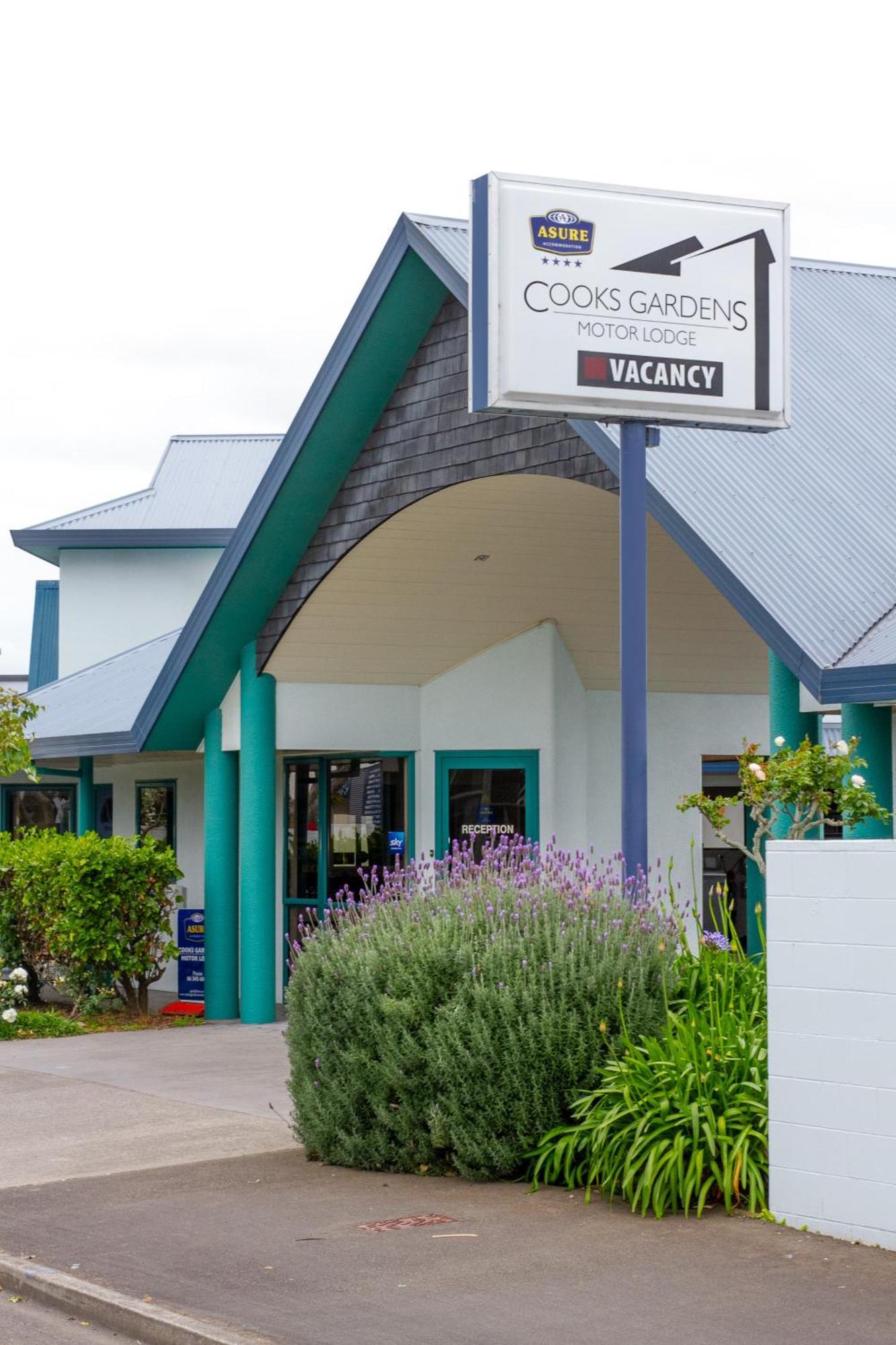 Asure Cooks Gardens Motor Lodge Whanganui Exterior photo